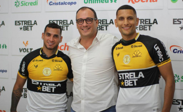 Meritão e Trauco são anunciados pelo Criciúma e se dizem ansiosos para jogar