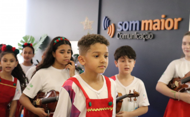 Coral do Bairro da Juventude leva a magia do Natal para a Som Maior