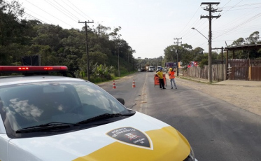Imigrante Poloneses bloqueada neste sábado