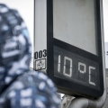 Temperaturas caem em Criciúma e frio deve continuar nos próximos dias