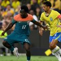 Com gol no último lance, Brasil escapa da derrota e empata com a Austrália