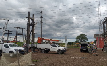 Furto em subestação de energia deixa bairros de 3 cidades de SC sem energia 