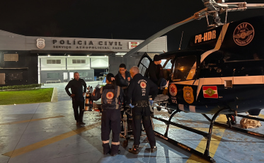 Acidente na SC-285 deixa quatro feridos e homem em estado gravíssimo em Turvo