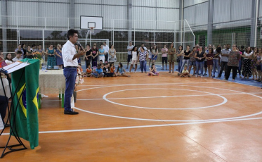 Novo espaço de esporte e lazer é inaugurado em escolas de Criciúma