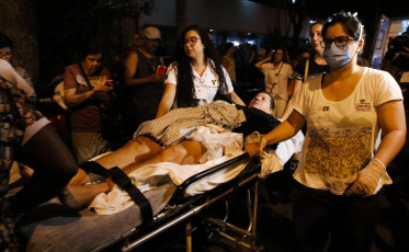 Onze mortos em incêndio de hospital no Rio