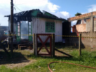 Casa é destruída pelo fogo em Passo de Torres