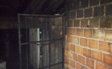 Incêndio atinge residência em Sombrio