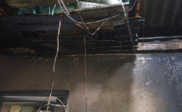 Computador pega fogo e quase destrói residência 