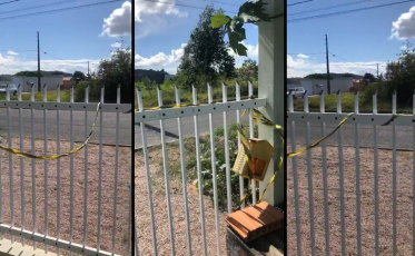 Coronavírus: Vândalos isolam casa de infectada em Jaguaruna