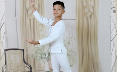 Isaac, 10 anos e aprovado para o Balé Bolshoi