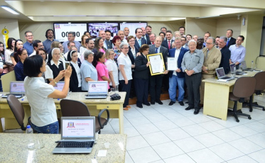 Irmã Líbera é homenageada na Câmara