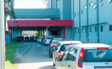 Fila na Arena Joinville, e não era para jogo do JEC