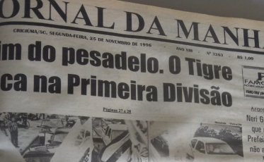 Há exatos 22 anos, o Criciúma fugia de um rebaixamento