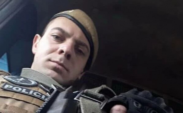 Jefferson filho. Jefferson pai. Jefferson policial militar