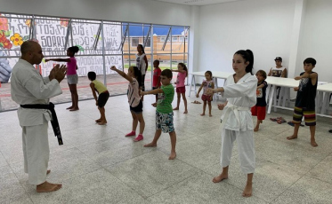 Praça CEU está com vagas abertas para oficina de Karatê