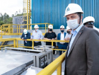 Governador inaugura o sistema de tratamento de esgoto de Lauro Müller