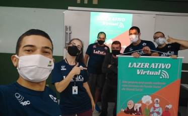 Projeto Lazer Ativo da Unesc inicia treinamentos virtuais