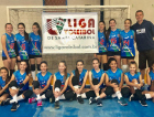 Vôlei de Forquilhinha em segundo lugar no Pré Mirim