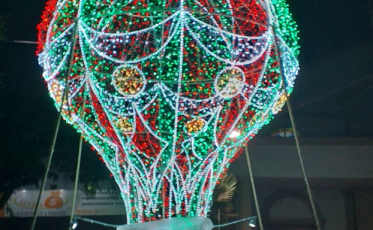 Luzes natalinas em Içara a partir do dia 1º