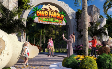Parque gratuito com dinossauros gigantes será aberto em Araranguá