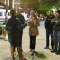 Noite mais fria do ano em SC mobiliza ação e acolhe moradores de rua em Criciúma