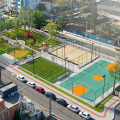 Praça da Cesaca ganha obra para ter quadras, playground e espaço pet em Criciúma