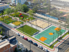 Praça da Cesaca ganha obra para ter quadras, playground e espaço pet em Criciúma