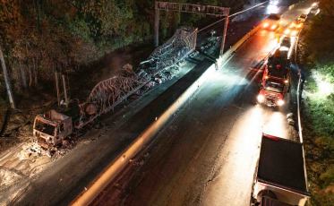 Pista é totalmente liberada no Morro dos Cavalos