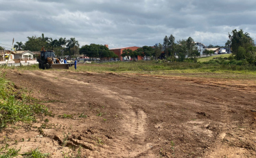 Obras de macrodrenagem no Parque da Santa Luzia iniciam em Criciúma