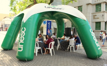 Unesc participa de atividade do Maio Roxo