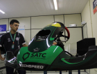 Kart elétrico da Satc entra na pista do Beto Carrero neste sábado