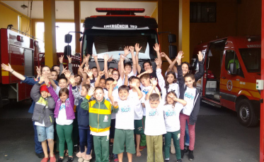 Visita aos bombeiros abre perspectivas ao mundo do trabalho
