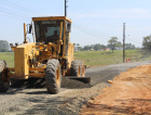 Obras de pavimentação são reiniciadas em Maracajá