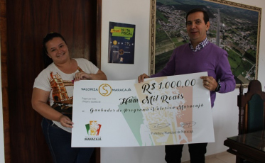 Mais uma premiada no 