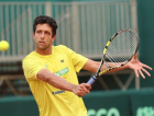 Marcelo Melo treina em Criciúma para confronto da Copa Davis