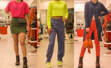 A tendência color block segue em alta para as próximas estações