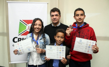 Medalha no peito e orgulho para Criciúma