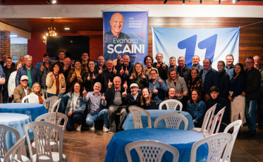 PP de Turvo oficializa apoio a Evandro Scaini e fortalece projeto para a eleição de 2026