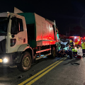 Coletor de lixo morre após ser atingido por caminhonete durante trabalho em Içara