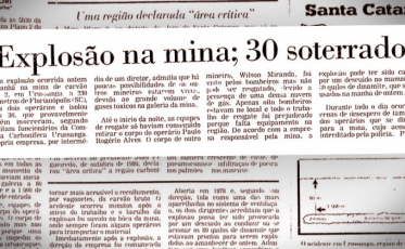 Há 35 anos, uma tragédia enlutava Urussanga e o Brasil