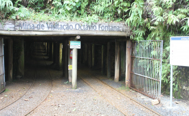 Mina de Visitação Octávio Fontana ficará fechada em janeiro