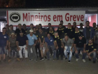 Greve dos mineiros avança para o terceiro dia