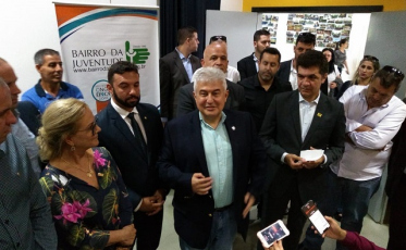 Ministro visita o Bairro da Juventude