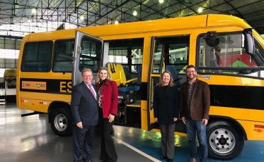 Um reforço para a frota escolar de Siderópolis