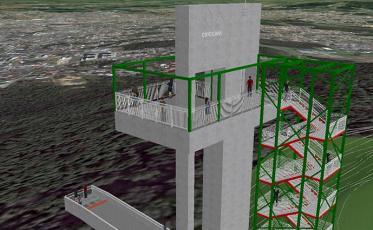 Mirante do Morro Cechinel vai ficar para 2021