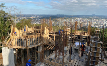 Com vista 360 graus, obras do Mirante Realdo Santos Guglielmi entram em nova fase