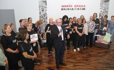 A solidariedade viaja de Criciúma a Guiné-Bissau