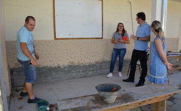 Morro da Fumaça: Escolas em reforma para o ano letivo