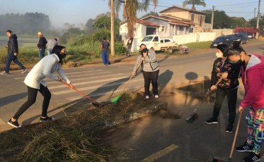Forquilhinha volta a realizar mutirões de limpeza