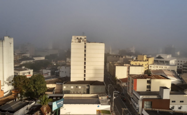 Neblina toma a região na manhã desta segunda-feira (FOTOS)